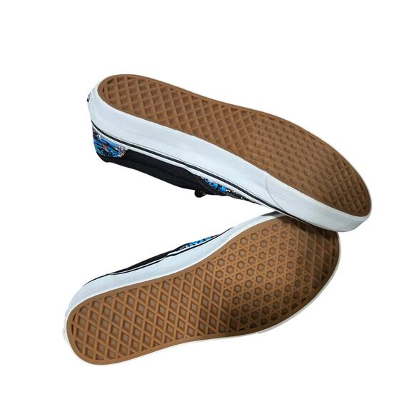 Vans Slip-On Psychedelic Galaxy Space Mushroom Print Shoes Men 7.5 / W 9 - Picture 5 of 8